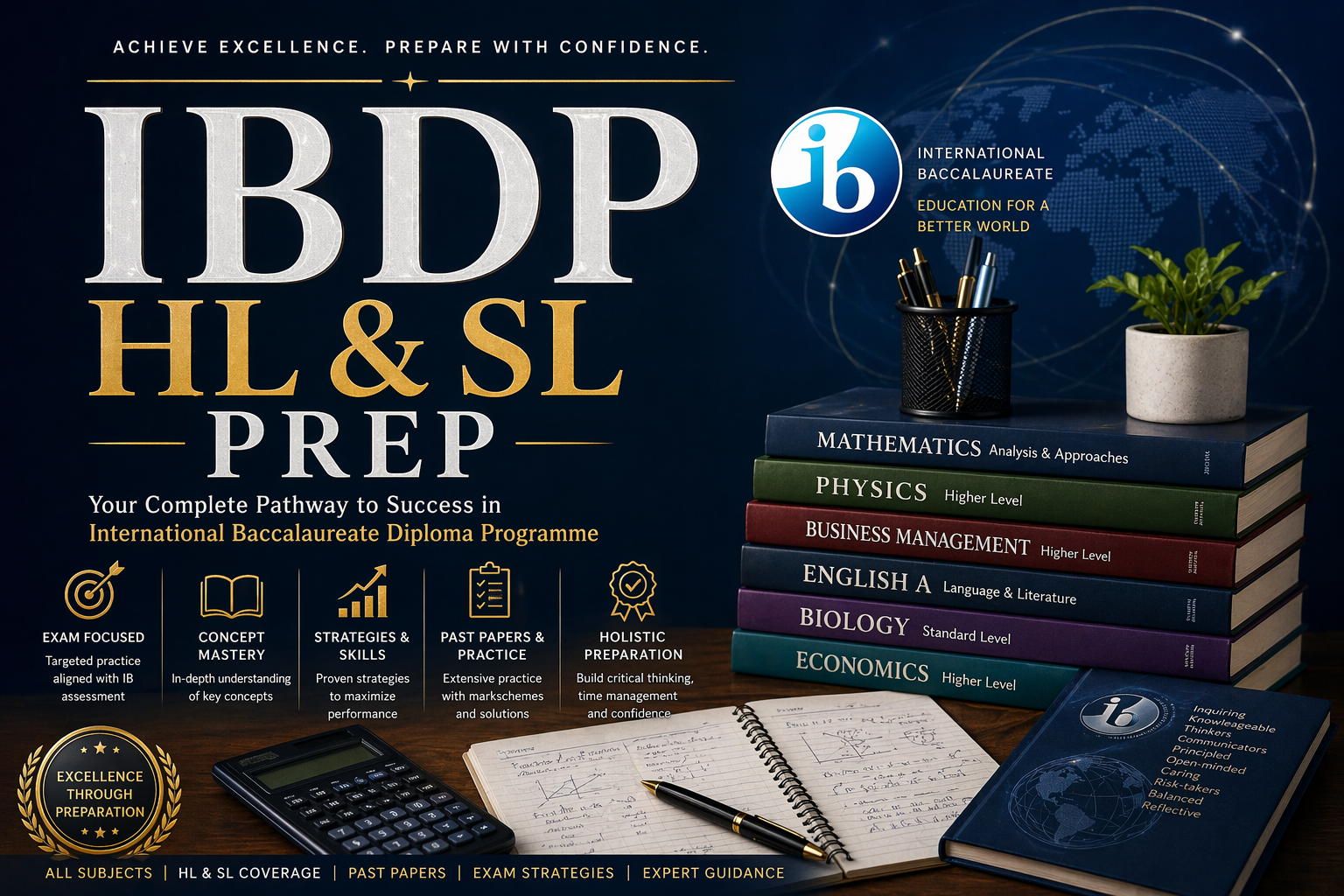 IBDP STEM Intensive: Maths (AA & AI), Physics & Chemistry (HL/SL) Cover