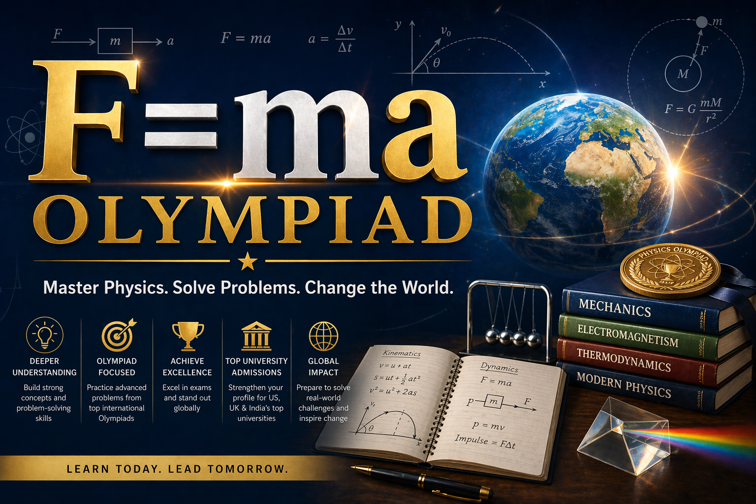 F=ma Physics Olympiad Preparation Thumbnail