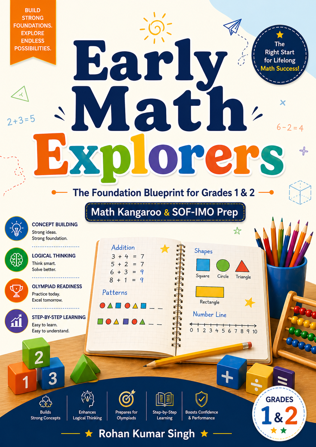 Early Math Explorers: Grade 1 & 2 Foundation (Math Kangaroo & SOF-IMO Prep) Thumbnail